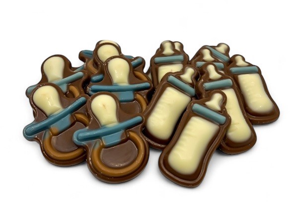 Geboorte Chocolade Blauw